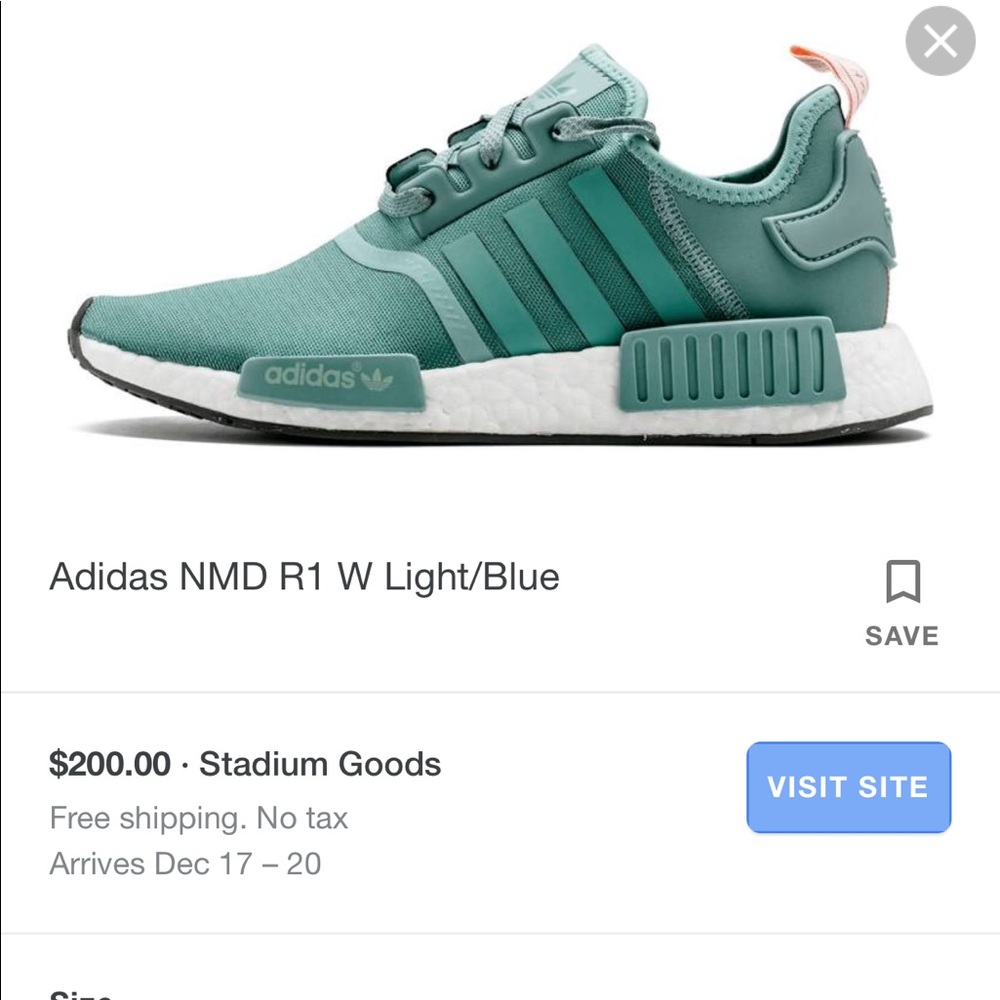 Adidas NMD teal
